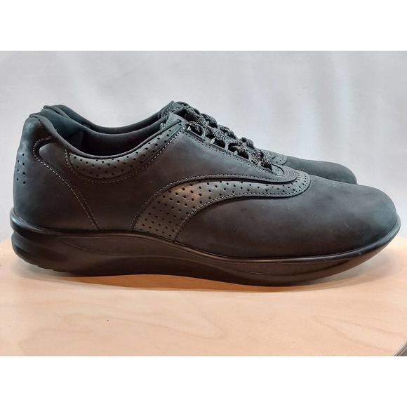 SAS Walk Easy Womens Walking Shoe Charcoal Suede Size 10M - Picture 4 of 11